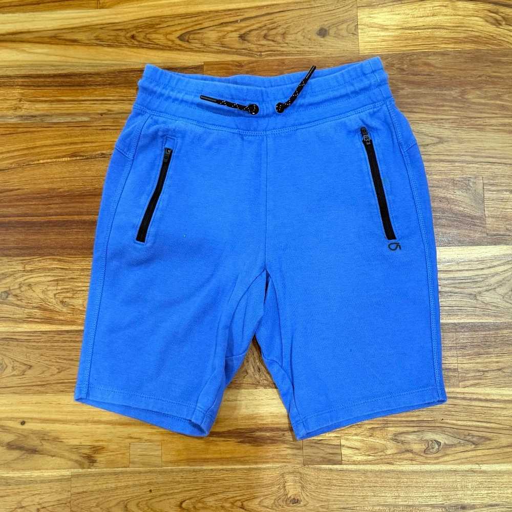 Kids Gap Fit 7” Fit Tech Blue Shorts Size Large